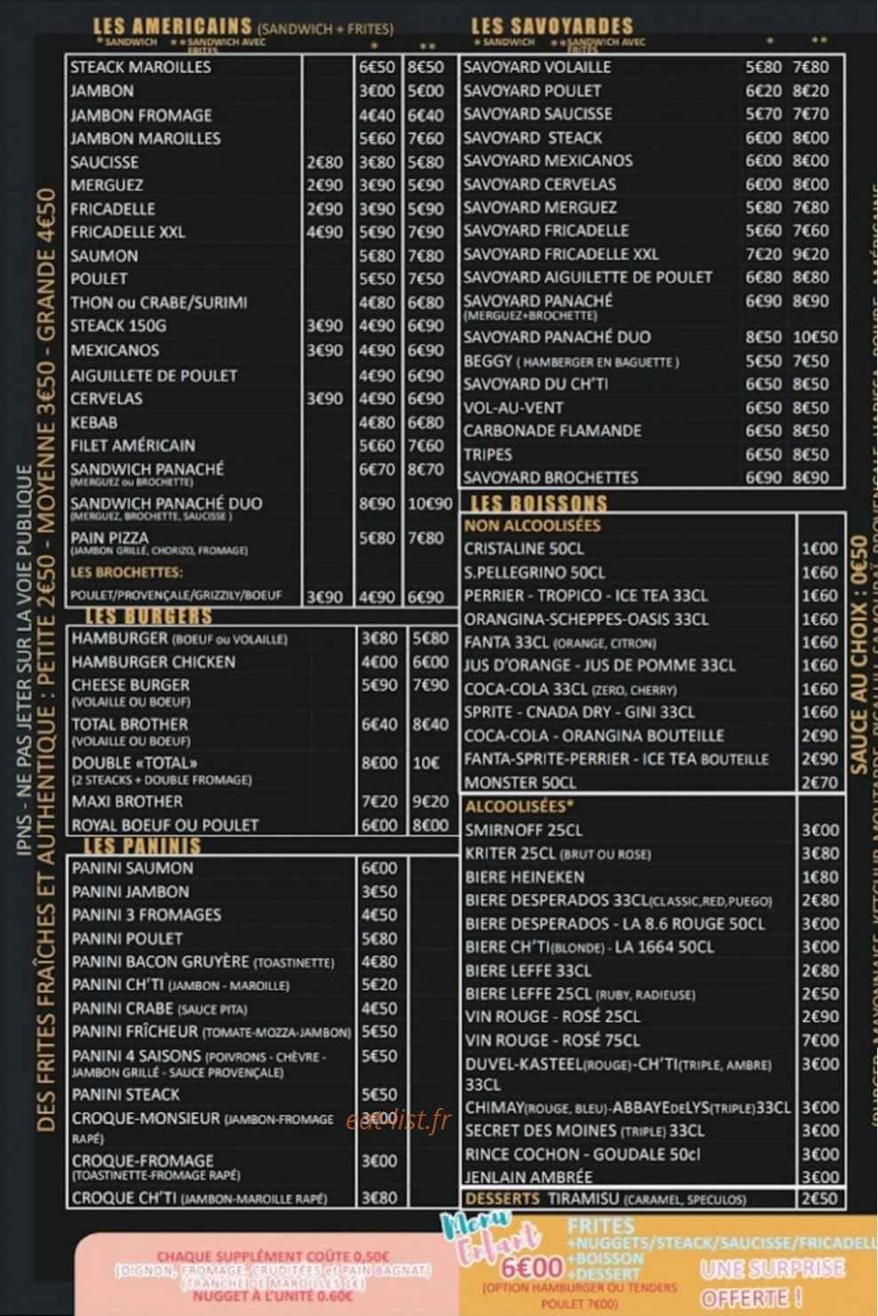 Mac Brother — carte page 2