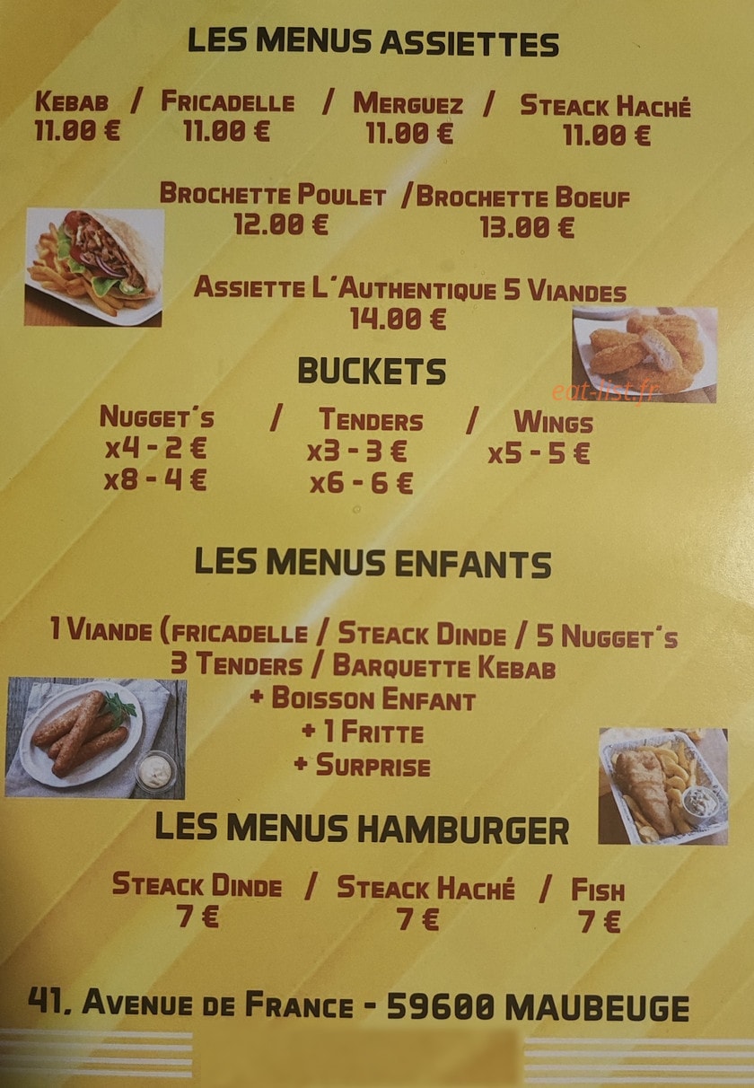 L'authentique — carte page 2