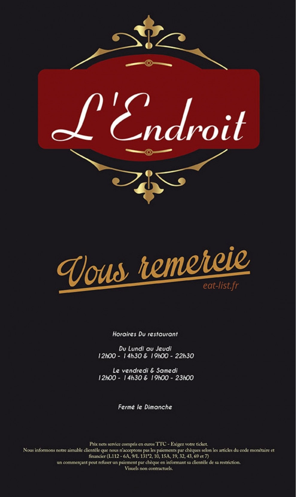 L'Endroit — carte page 12