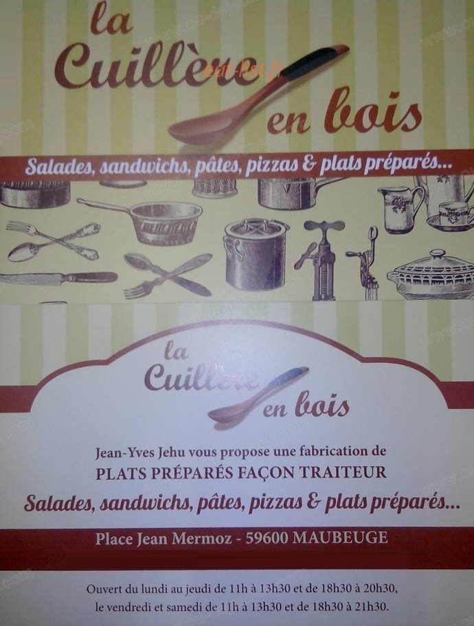 La cuillère en bois — carte page 1