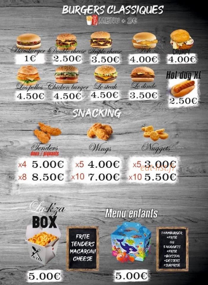 La k'za — carte page 2