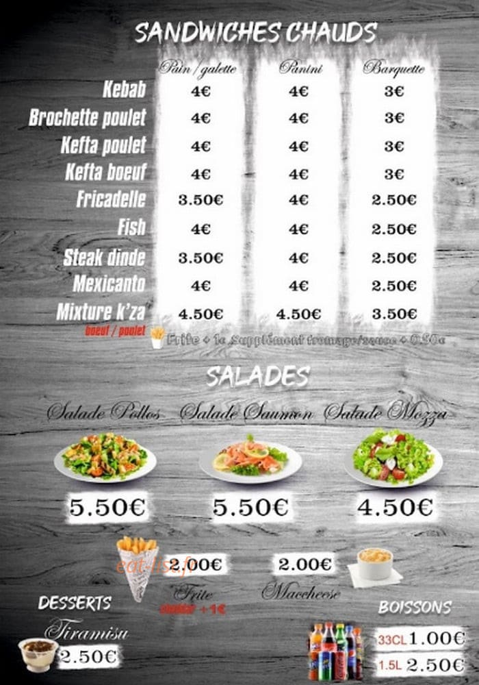 La k'za — carte page 4
