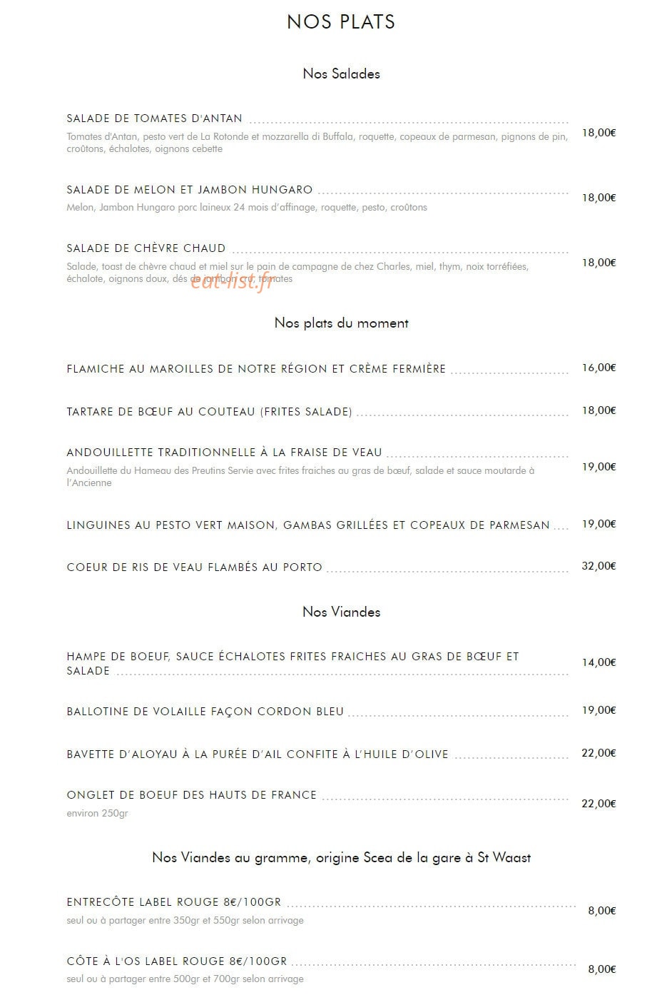 La Rotonde — carte page 2