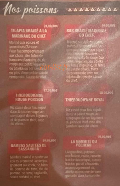 Le Talier De Didy's — carte page 3