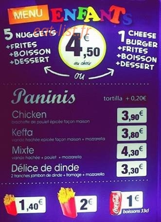Ôdelice — carte page 1