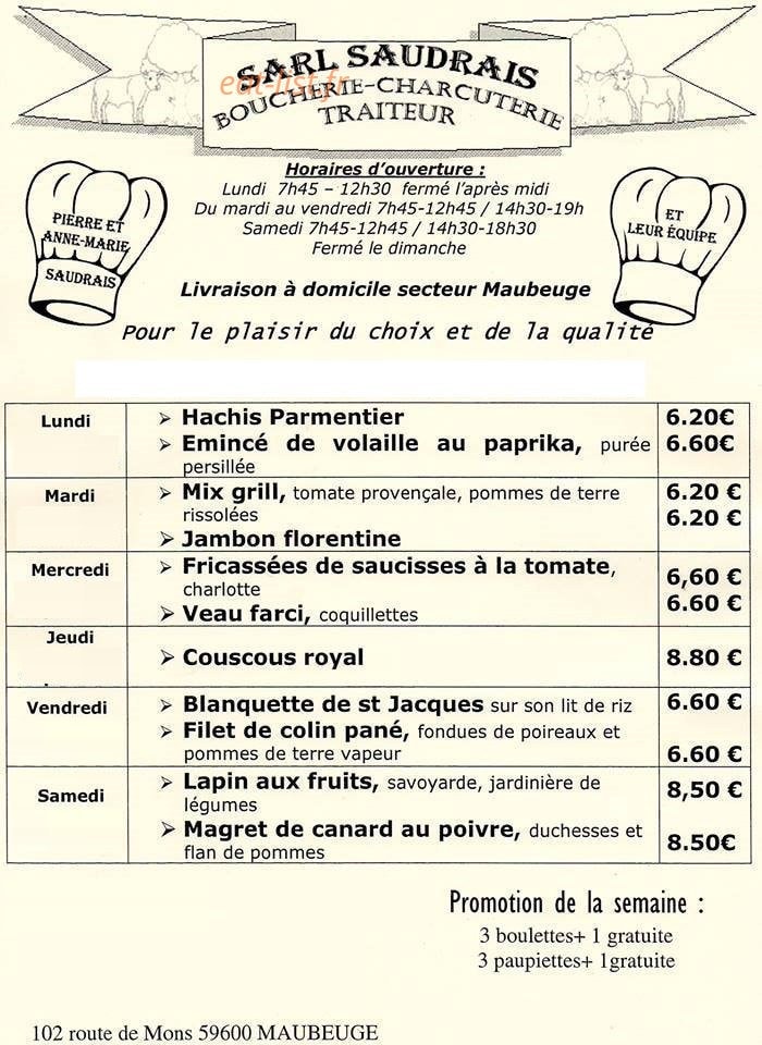 Sarl Saudrais — carte page 5