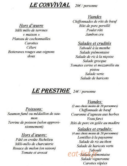Sarl Saudrais — carte page 3