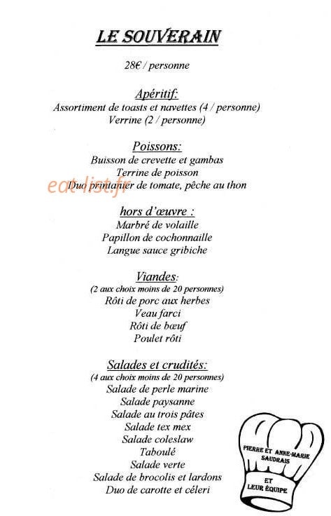 Sarl Saudrais — carte page 4