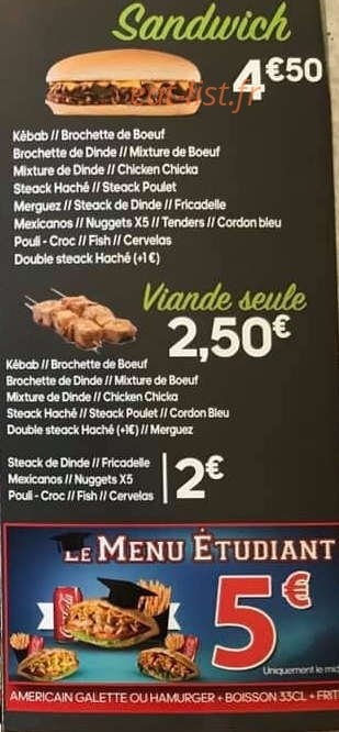 Taco's des Remparts — carte page 4
