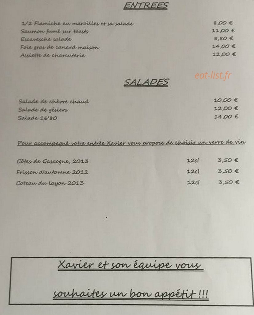 Le 16'80 — carte page 2
