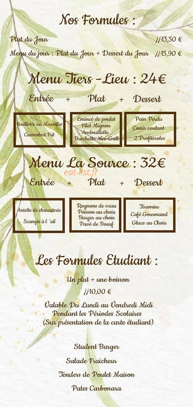 La Source — carte page 5