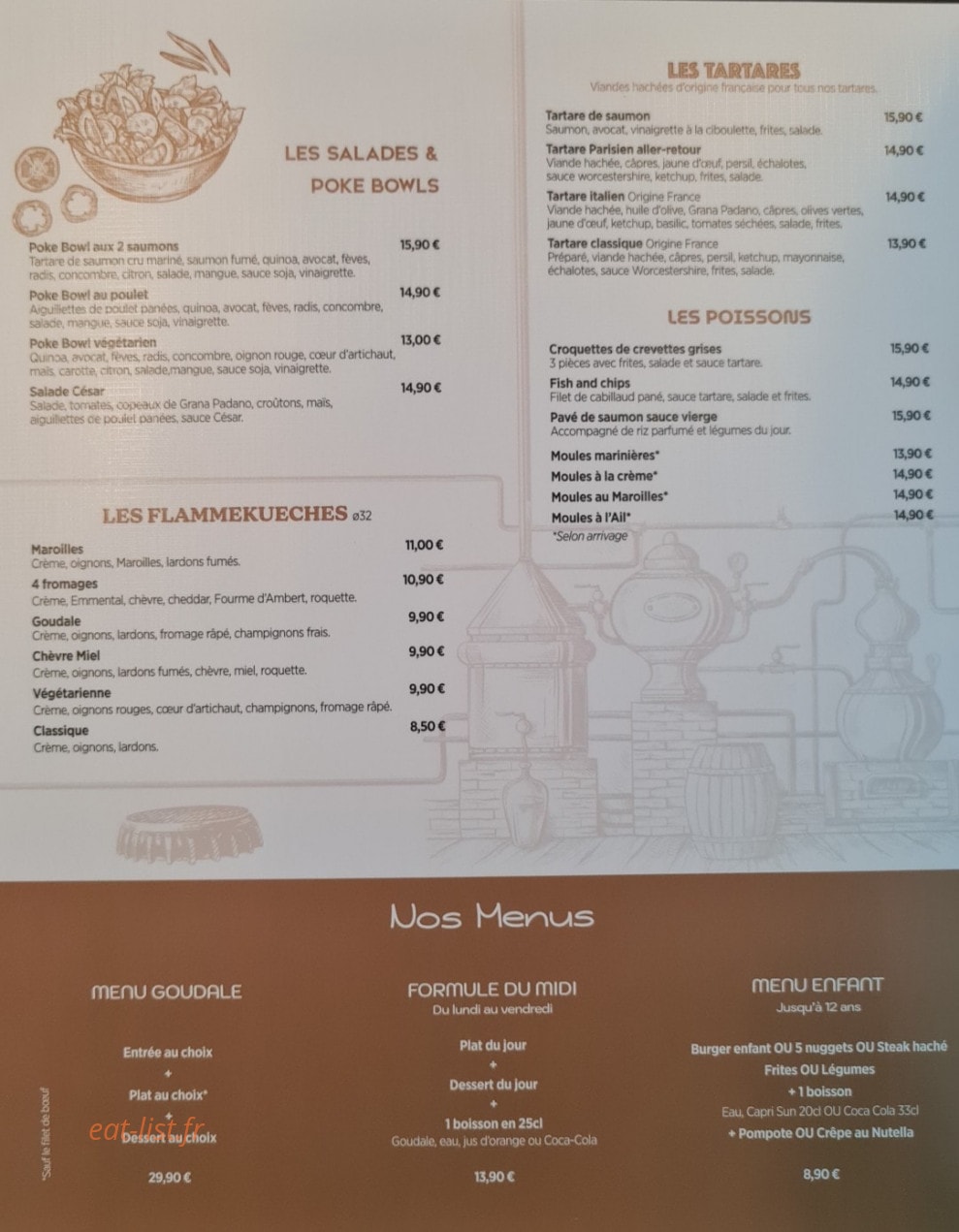 Pub Goudale — carte page 2
