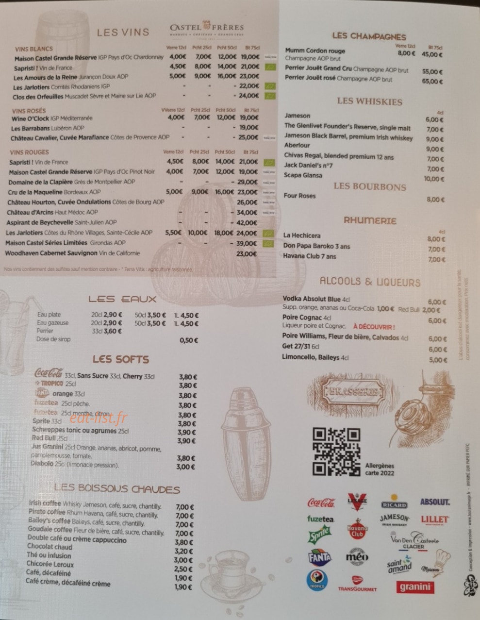 Pub Goudale — carte page 4