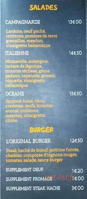 Brasserie de Monceau — carte page 2