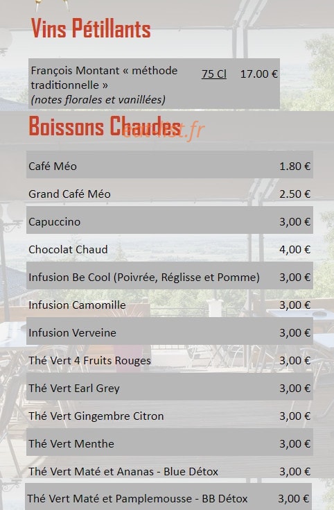 Le panoramic — carte page 10