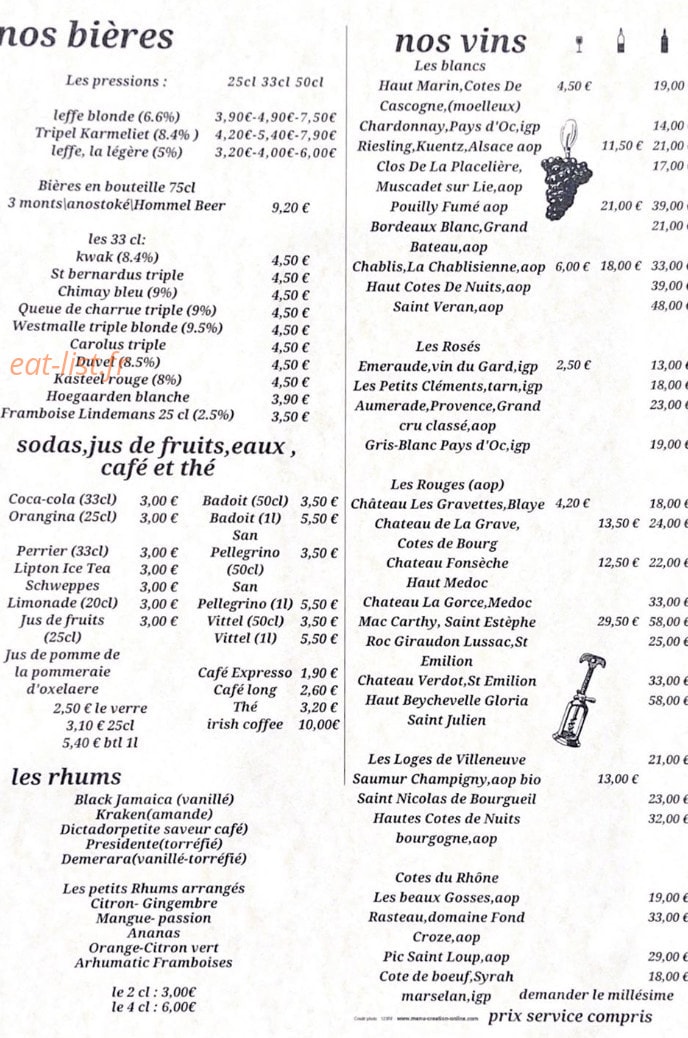 Au pied du Mont — carte page 4