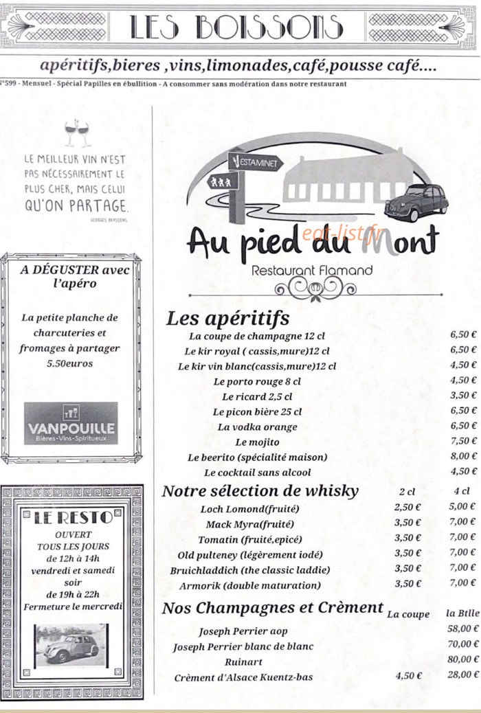 Au pied du Mont — carte page 3