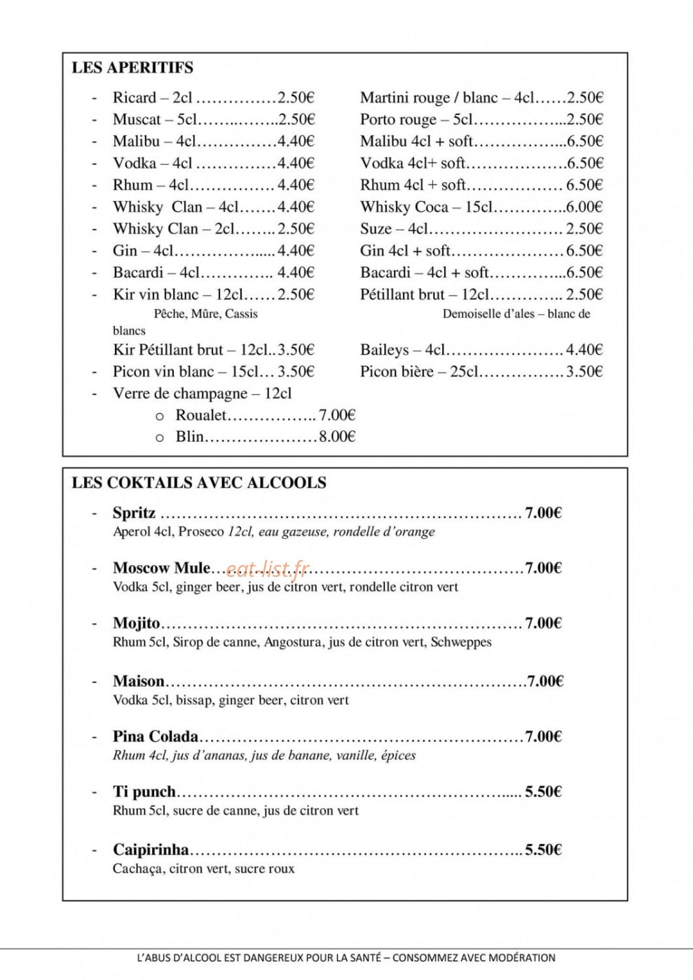 Aux deux couleurs — carte page 6