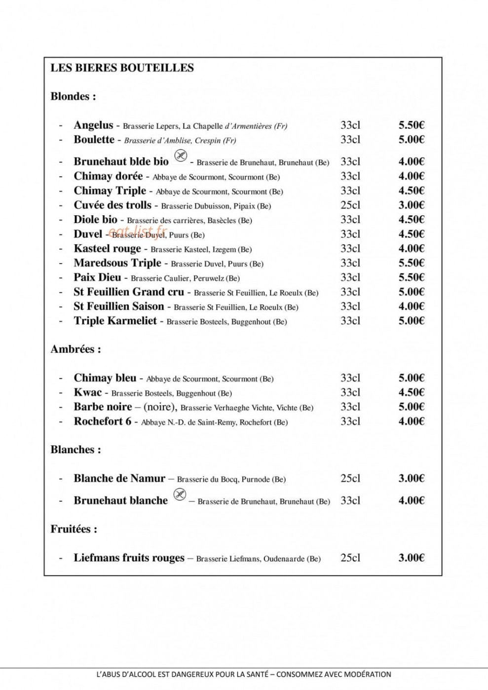 Aux deux couleurs — carte page 8