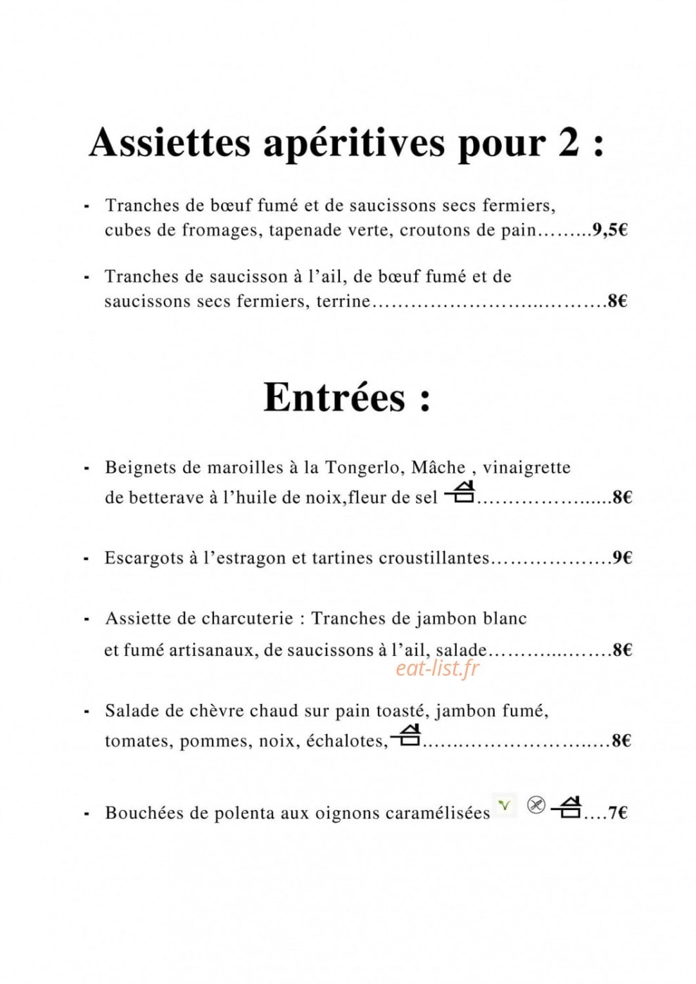 Aux deux couleurs — carte page 2