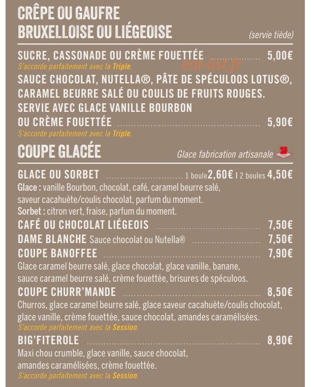 3 Brasseurs — carte page 11