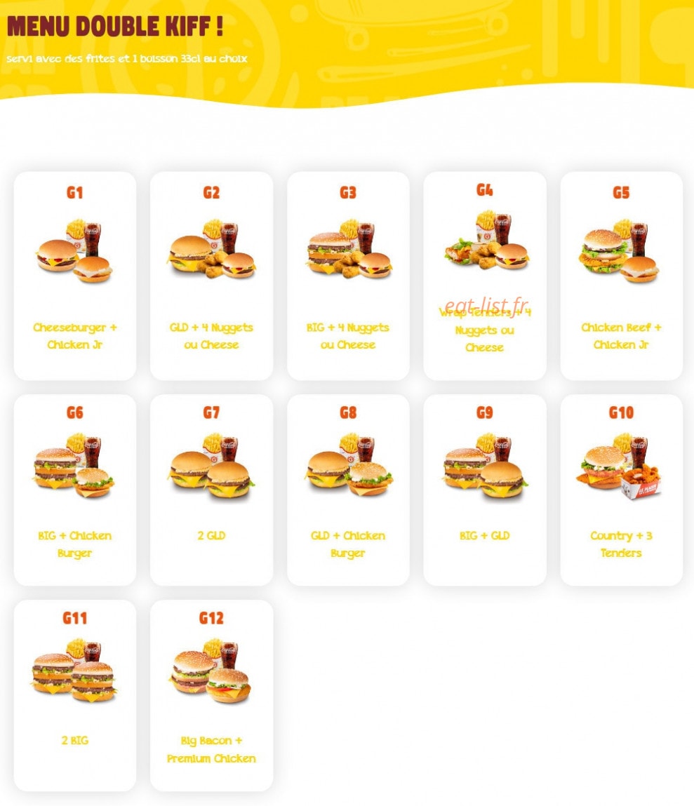 G La Dalle Marcq En Baroeul Halal G la dalle à Marcq En Baroeul - menu et photos