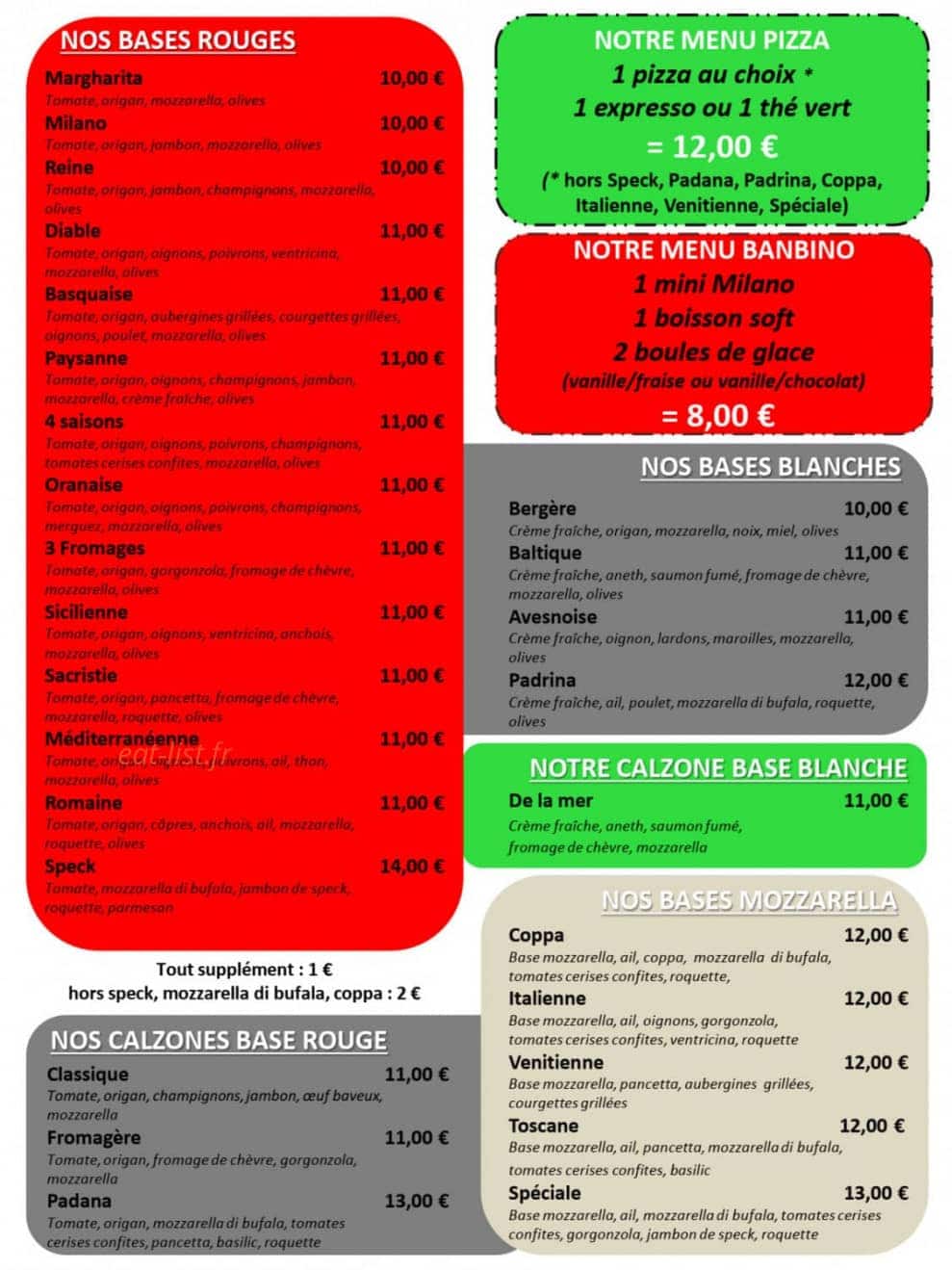 Il Sacristie — carte page 3