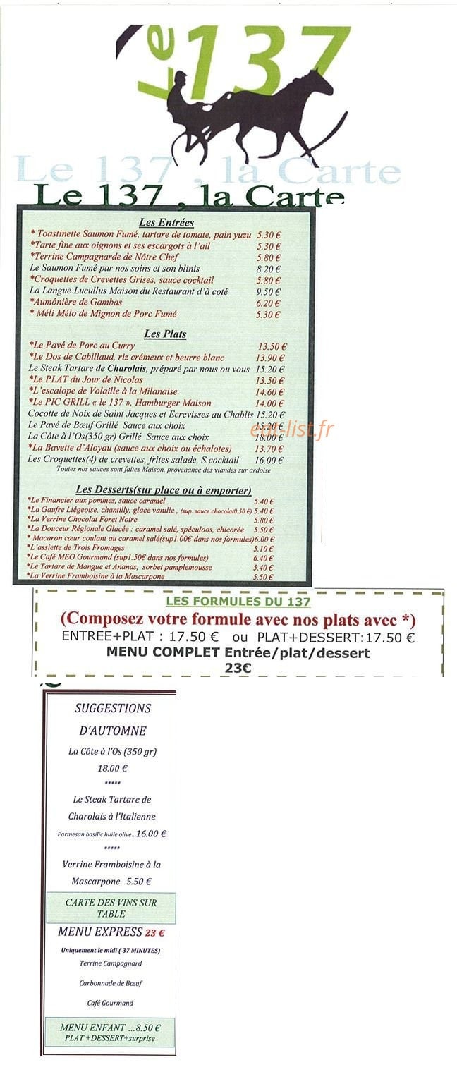 Le 137 — carte page 1