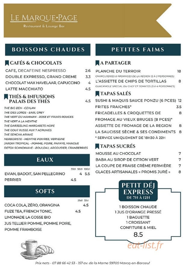 Le Marque Page — carte page 7