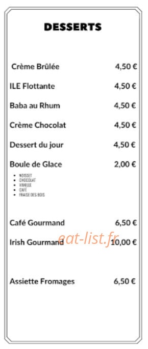 Le Saint Vincent — carte page 4