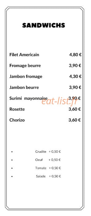 Le Saint Vincent — carte page 3