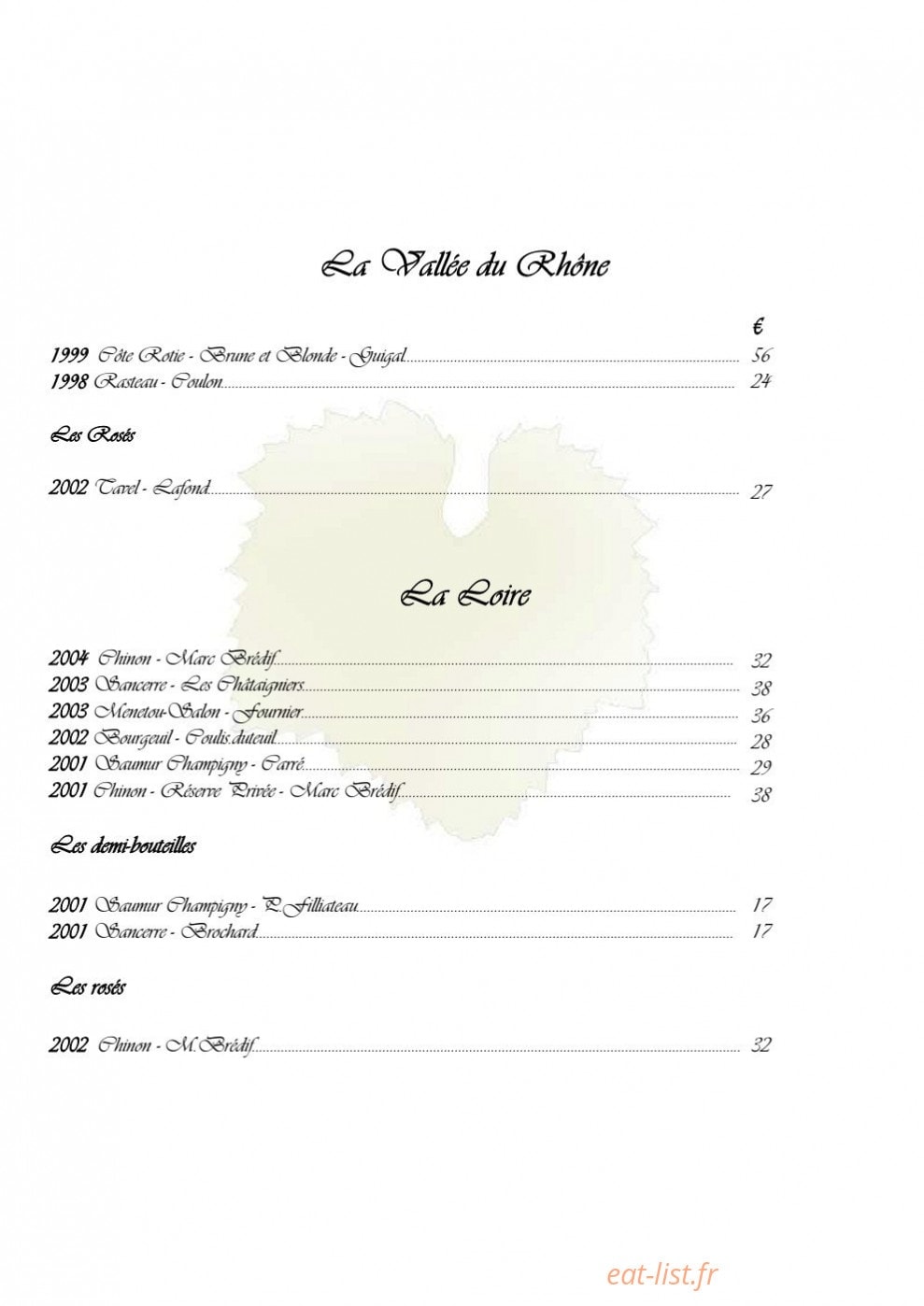 Le Septentrion — carte page 16