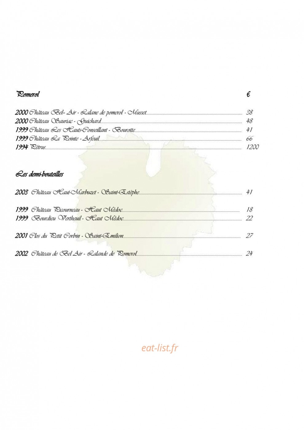 Le Septentrion — carte page 13
