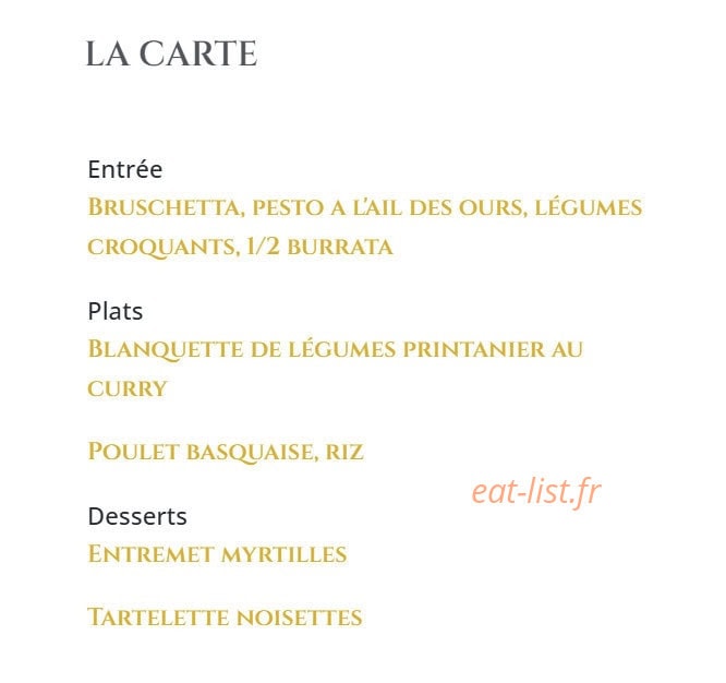 Mam's — carte page 1