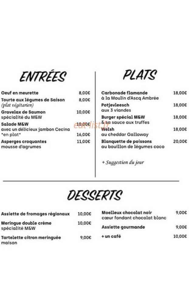 Meet and Work — carte page 2