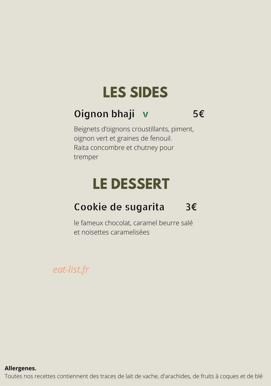 oh.Naan — carte page 2