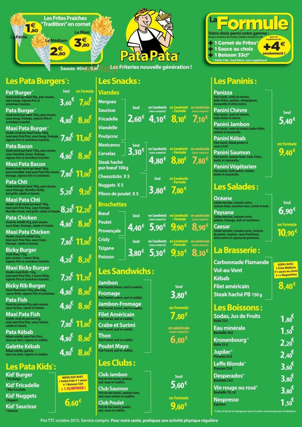 Pata Pita — carte page 1