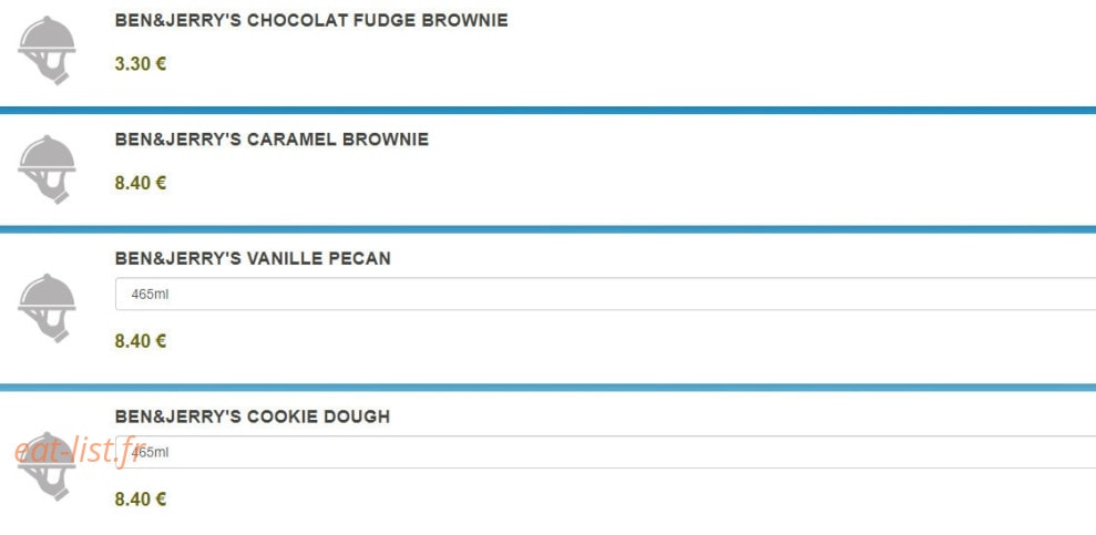 So Drive Burger — carte page 9