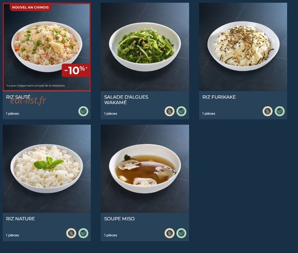 Taobento — carte page 20