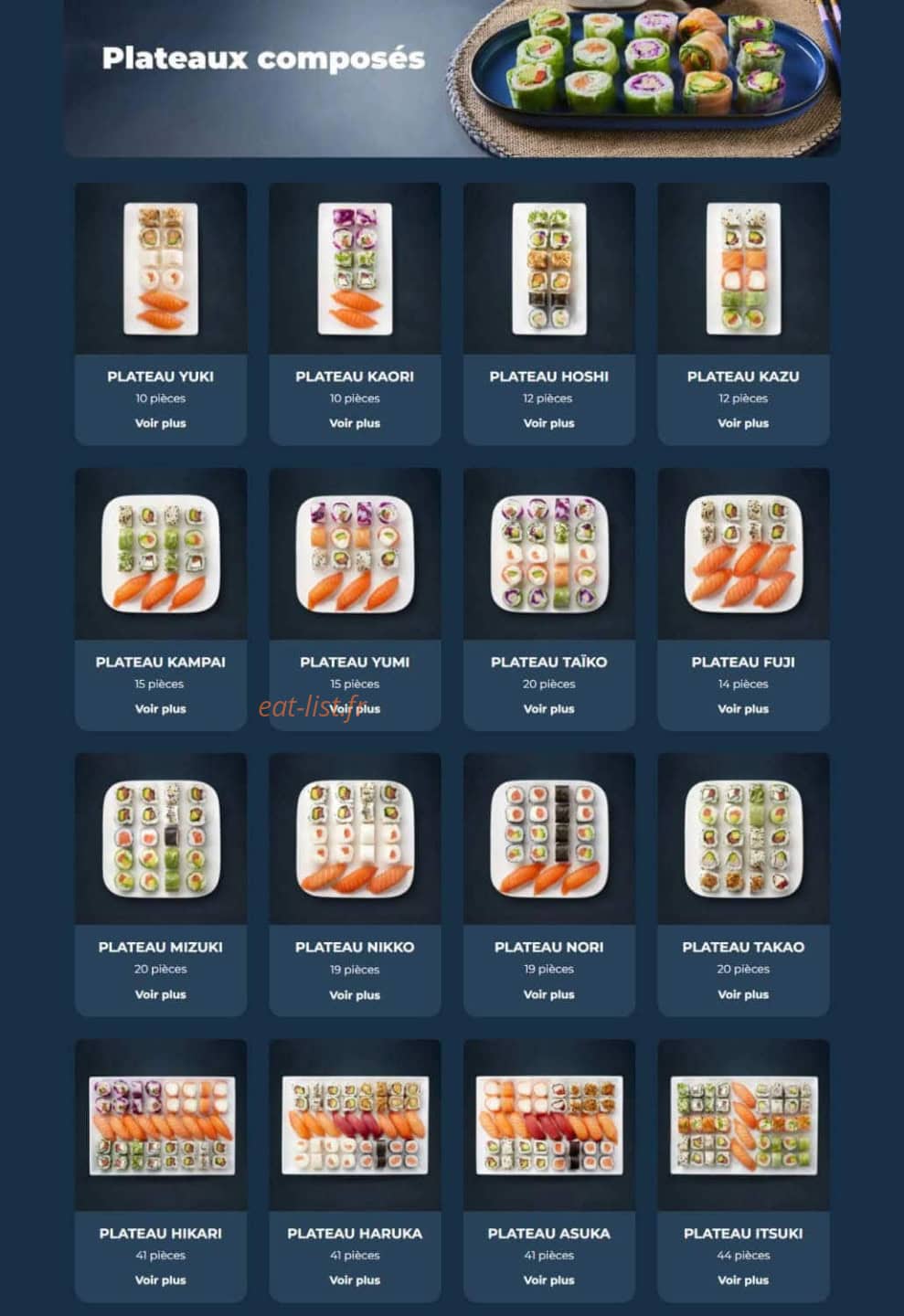 Taobento — carte page 6