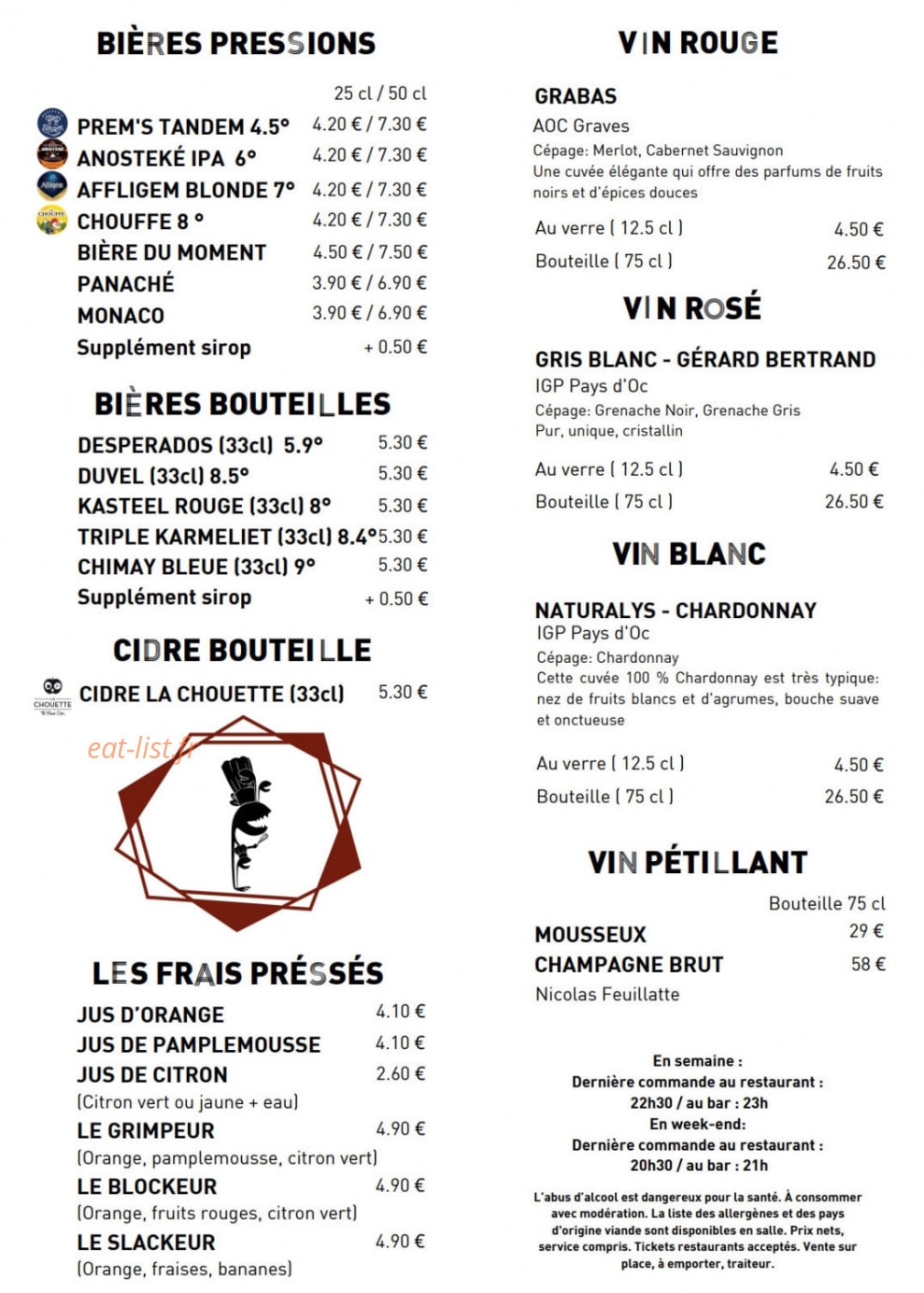 Vue d'en Haut — carte page 4