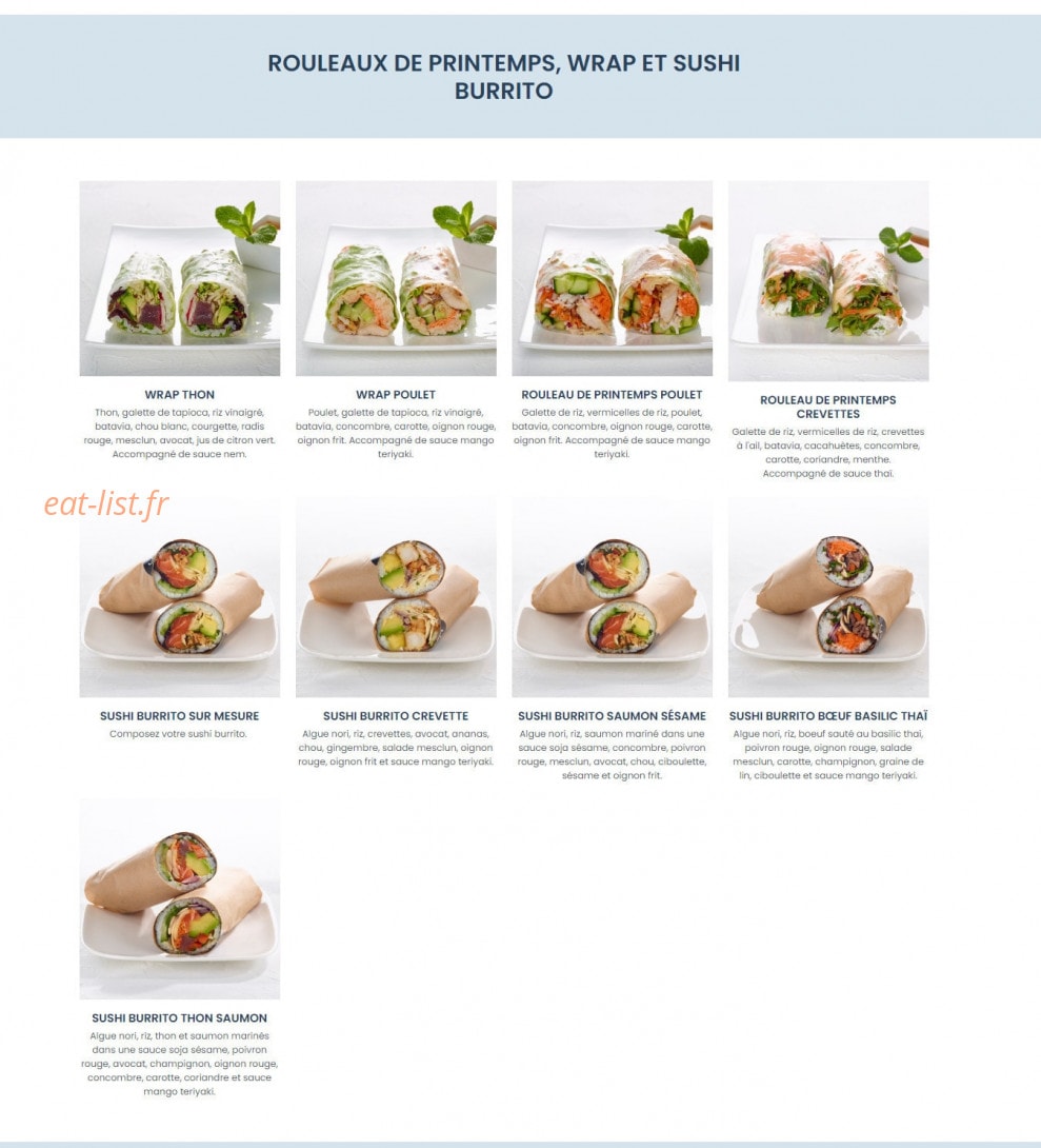 Taobento — carte page 6