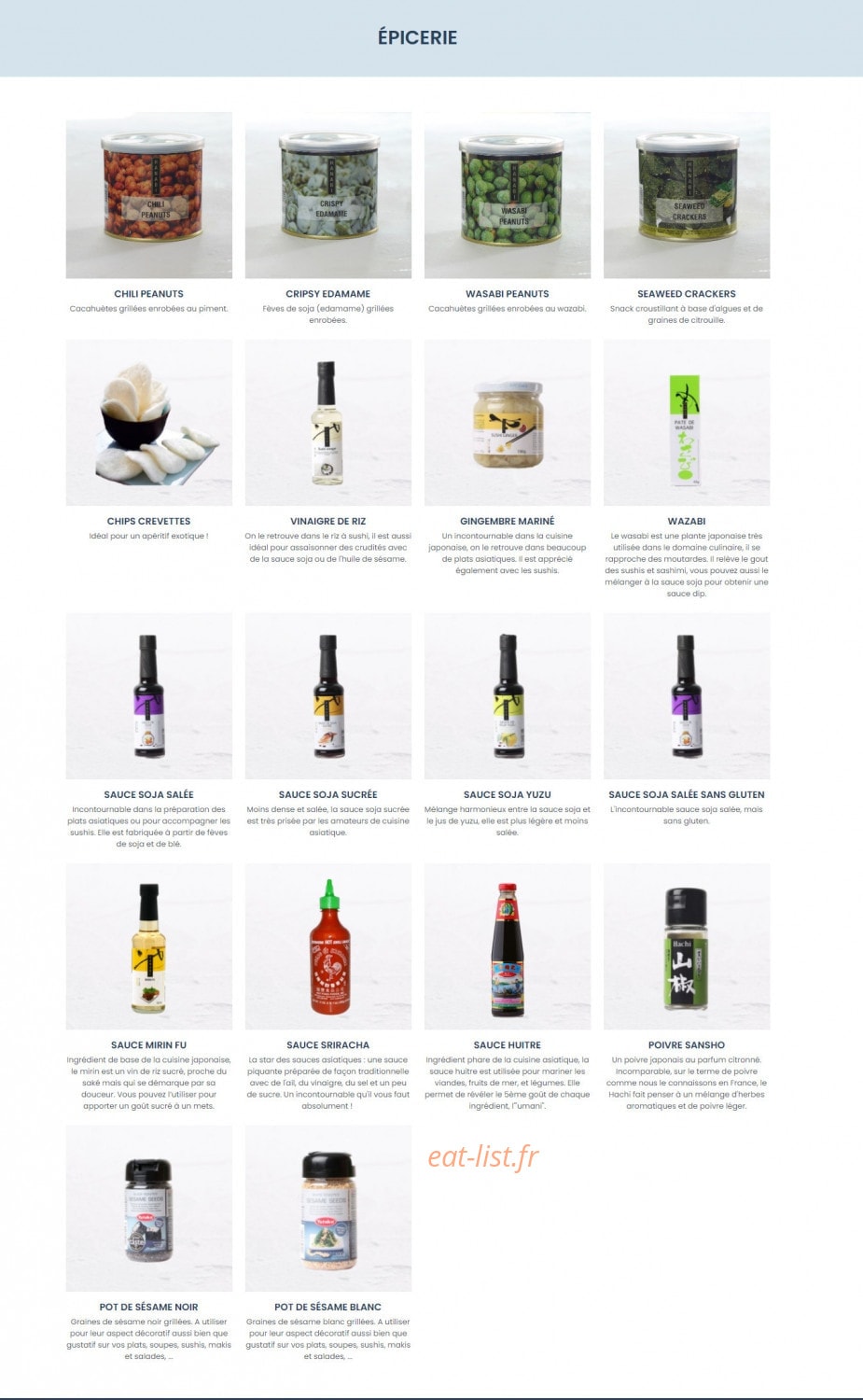 Taobento — carte page 9