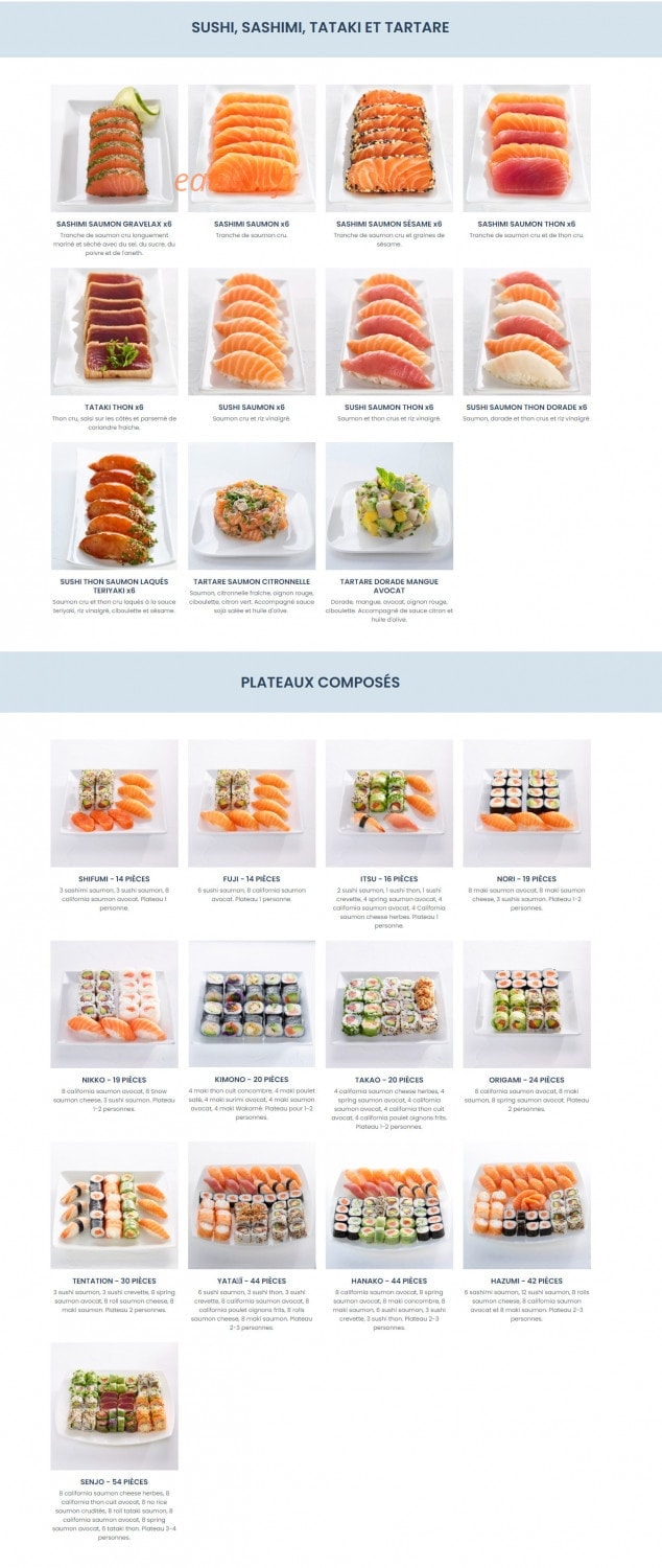 Taobento — carte page 3