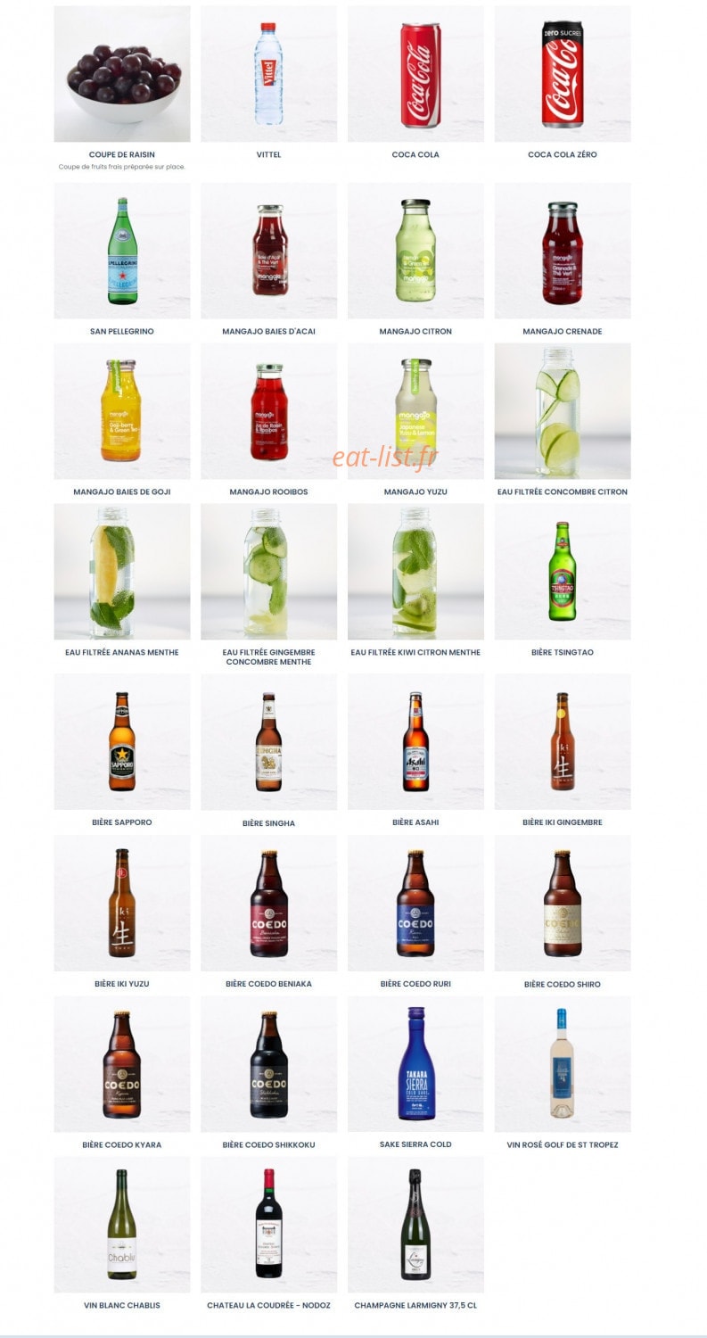 Taobento — carte page 8