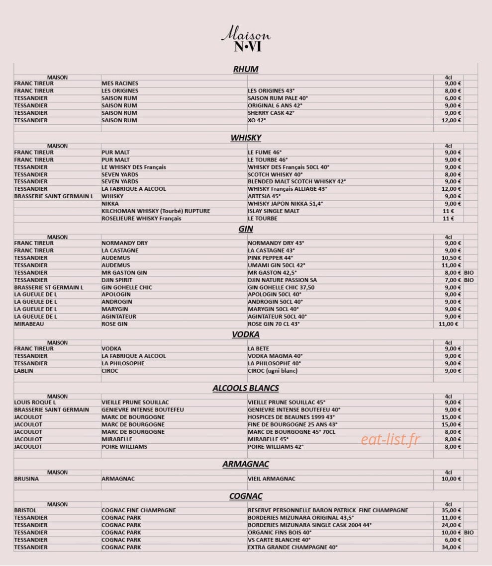Maison N-VI — carte page 9