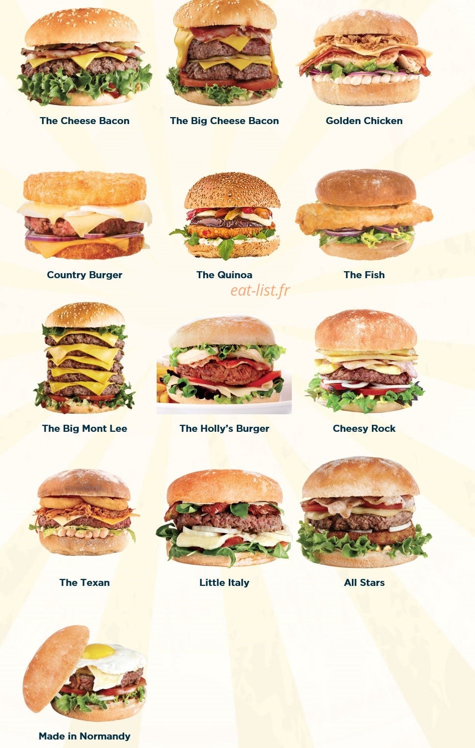 Holly's Diner — carte page 4