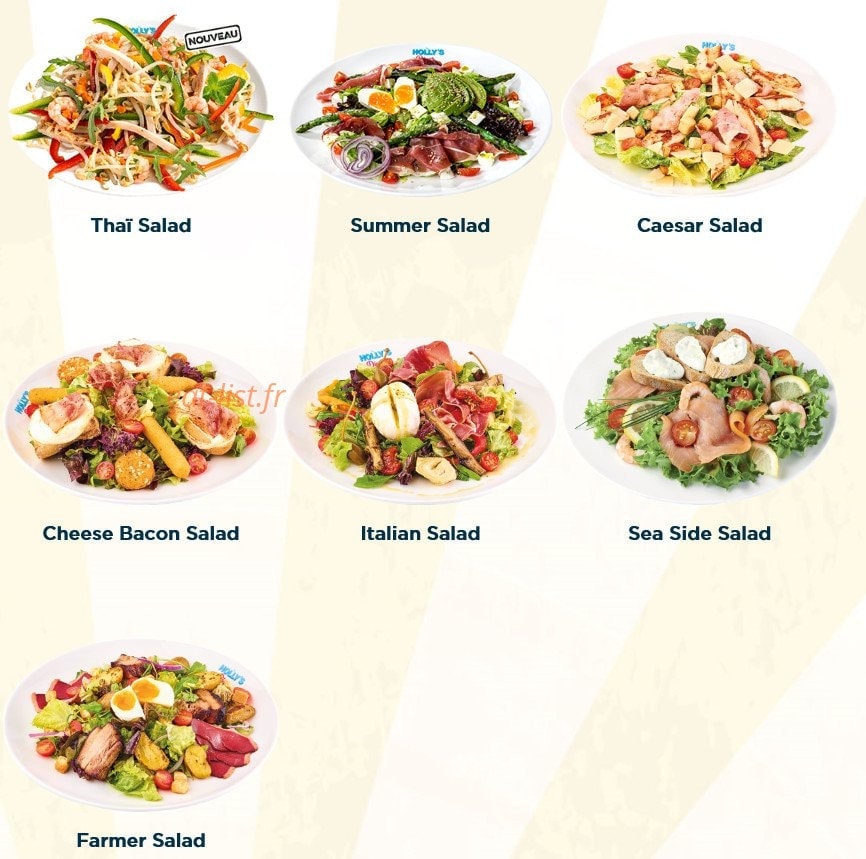 Holly's Diner — carte page 3