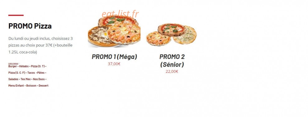 The Best Big Dal — carte page 4
