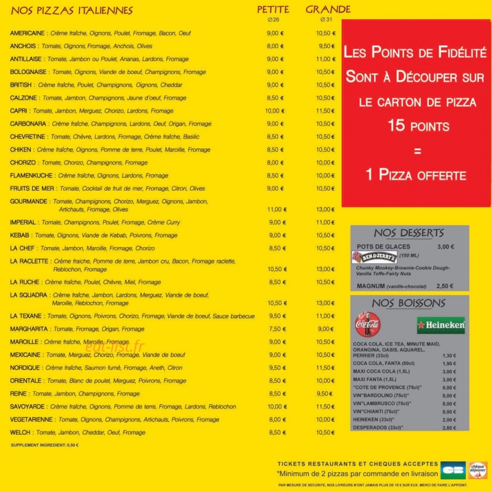 La Squadra — carte page 1